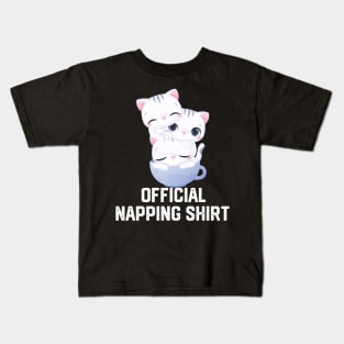 official napping shirt Kids T-Shirt